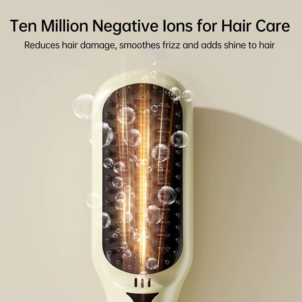 Transform Your Hair with the 2-in-1 Hair Straightening Brush: The Ultimate Styling Tool for Effortless, Gorgeous Hair