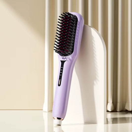 Transform Your Hair with the 2-in-1 Hair Straightening Brush: The Ultimate Styling Tool for Effortless, Gorgeous Hair