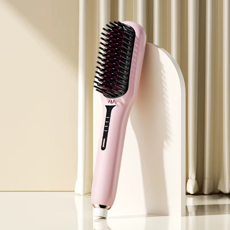 Transform Your Hair with the 2-in-1 Hair Straightening Brush: The Ultimate Styling Tool for Effortless, Gorgeous Hair