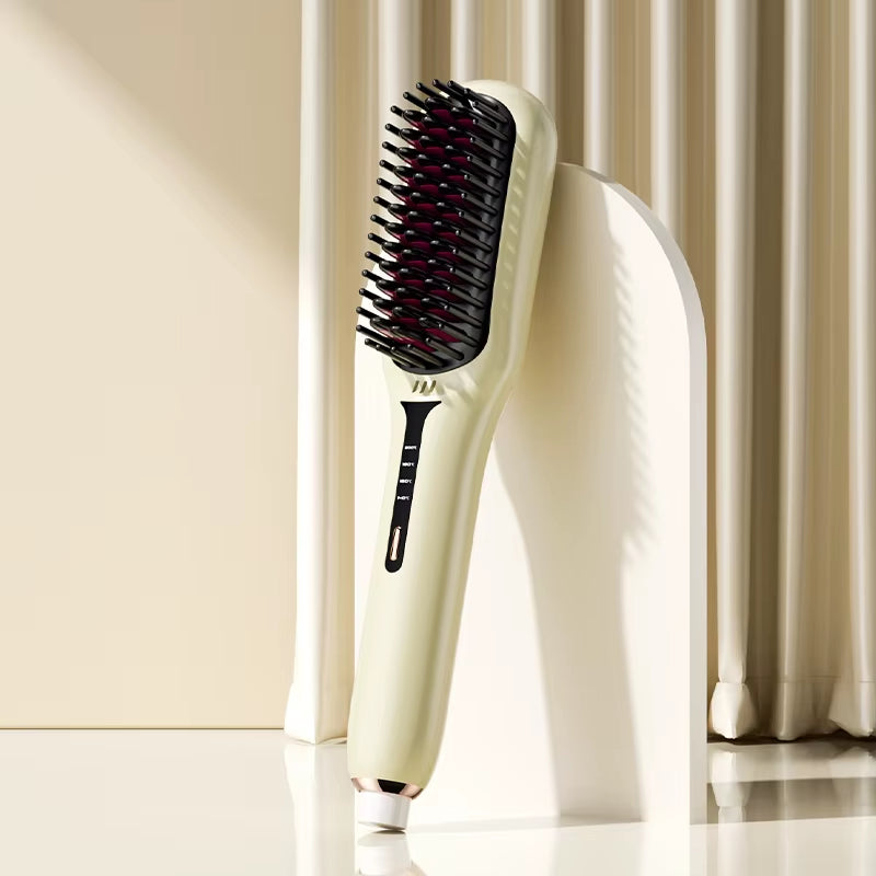 Transform Your Hair with the 2-in-1 Hair Straightening Brush: The Ultimate Styling Tool for Effortless, Gorgeous Hair