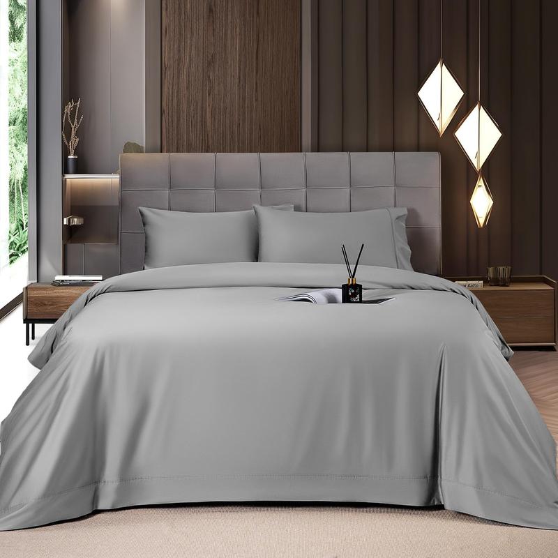 Decolure Bamboo Sheets Set – Luxury, Silky Soft & Cooling