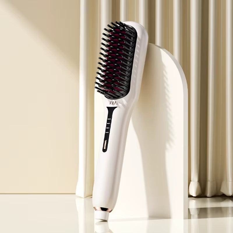 Transform Your Hair with the 2-in-1 Hair Straightening Brush: The Ultimate Styling Tool for Effortless, Gorgeous Hair