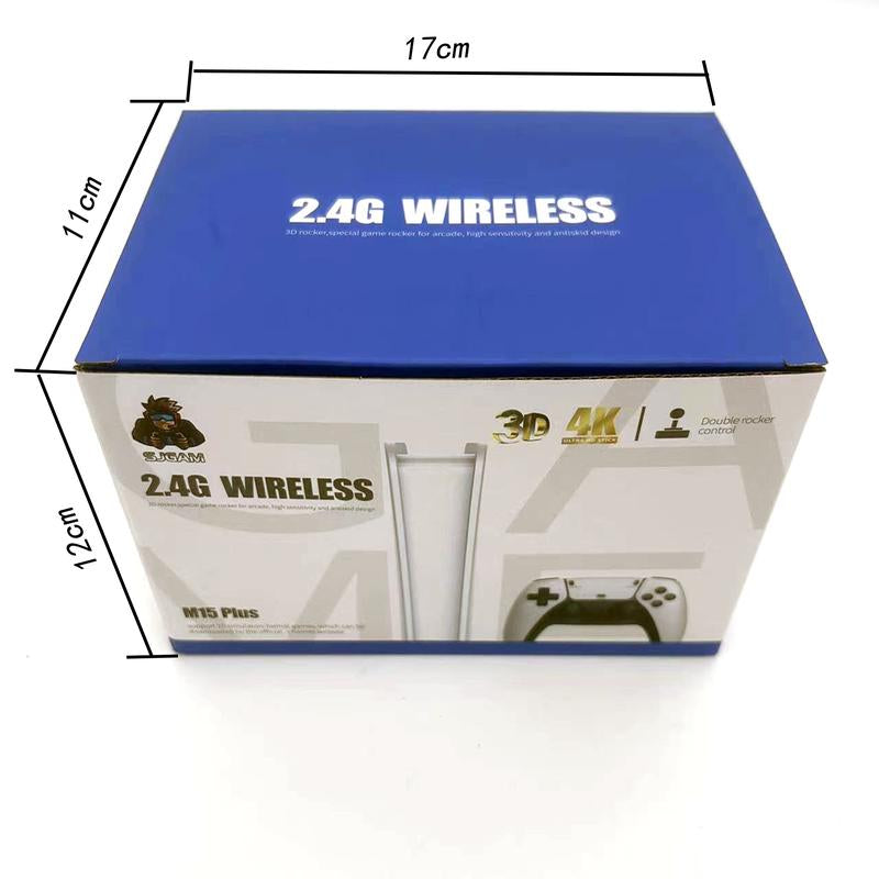 Retro Game Console 2025 – 20,000+ Built-in Games, 4K HDMI, Dual Controllers Plug & Play