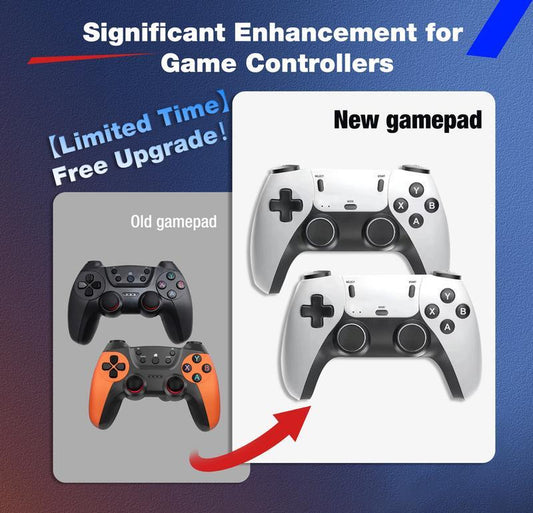 Retro Game Console 2025 – 20,000+ Built-in Games, 4K HDMI, Dual Controllers Plug & Play