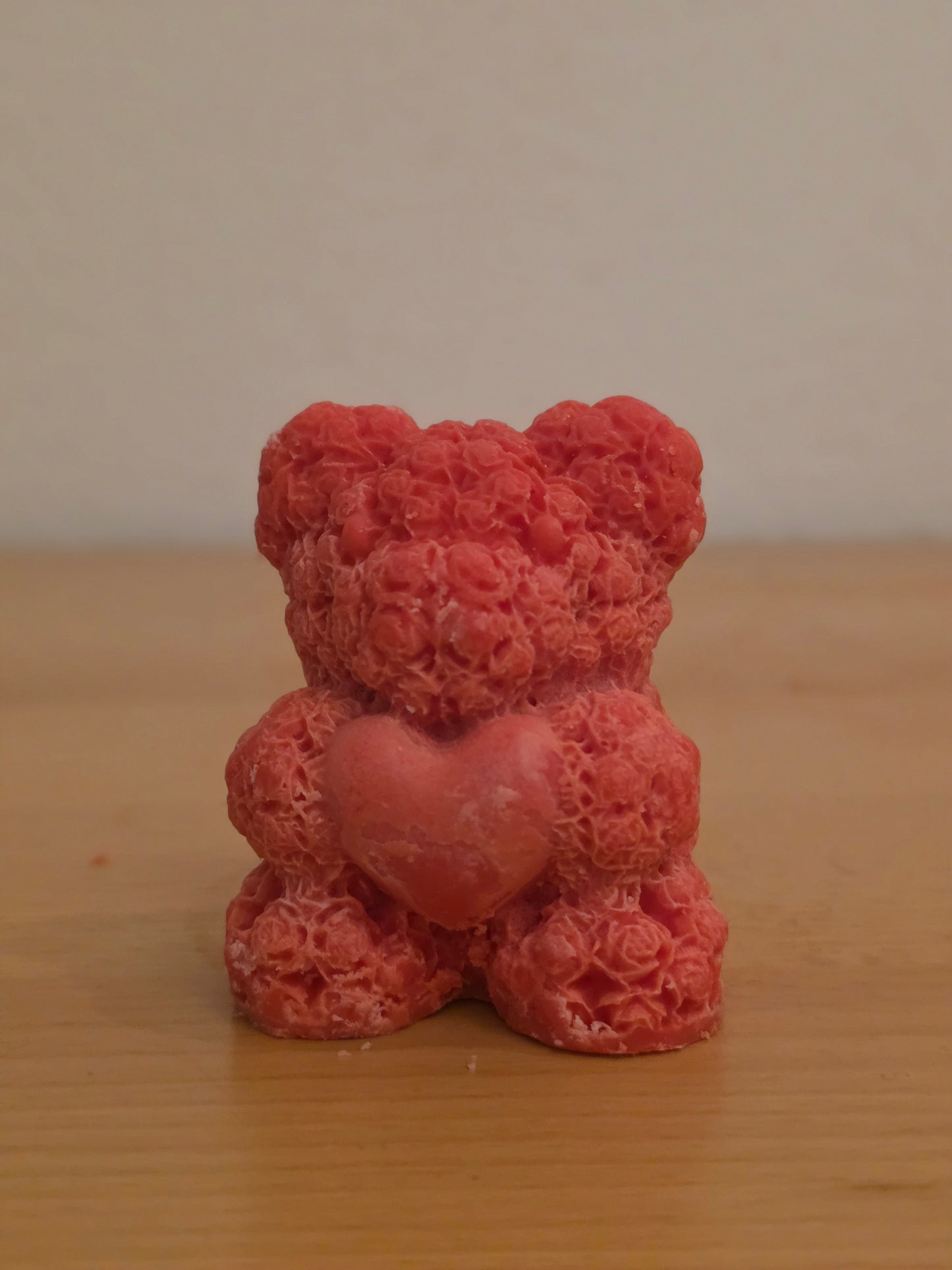 Teddy Rose Candle