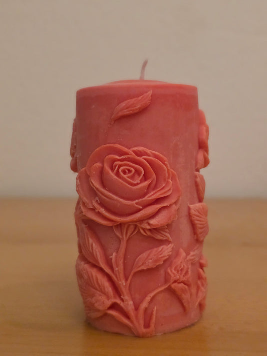 Rose Bloom Candle